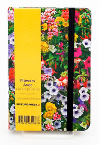 Flowers Avec Lined Writing Journal