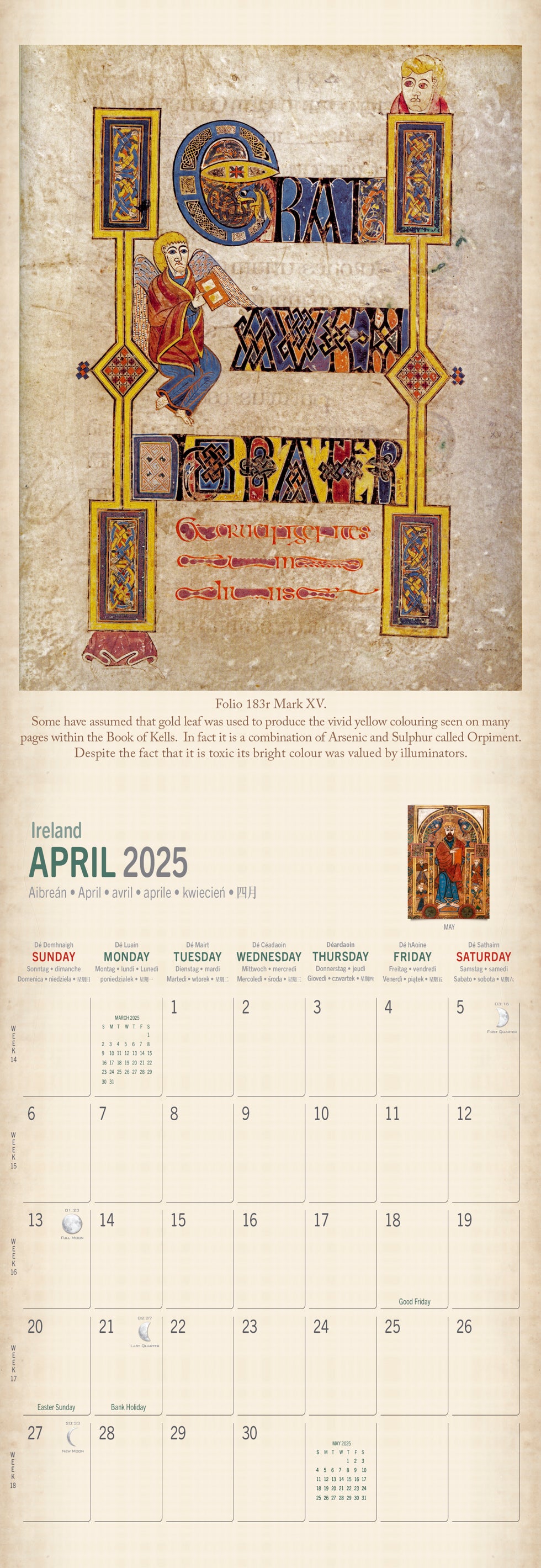 2025 Februarie 2025 Calendar Ortodox Megan Sibylle