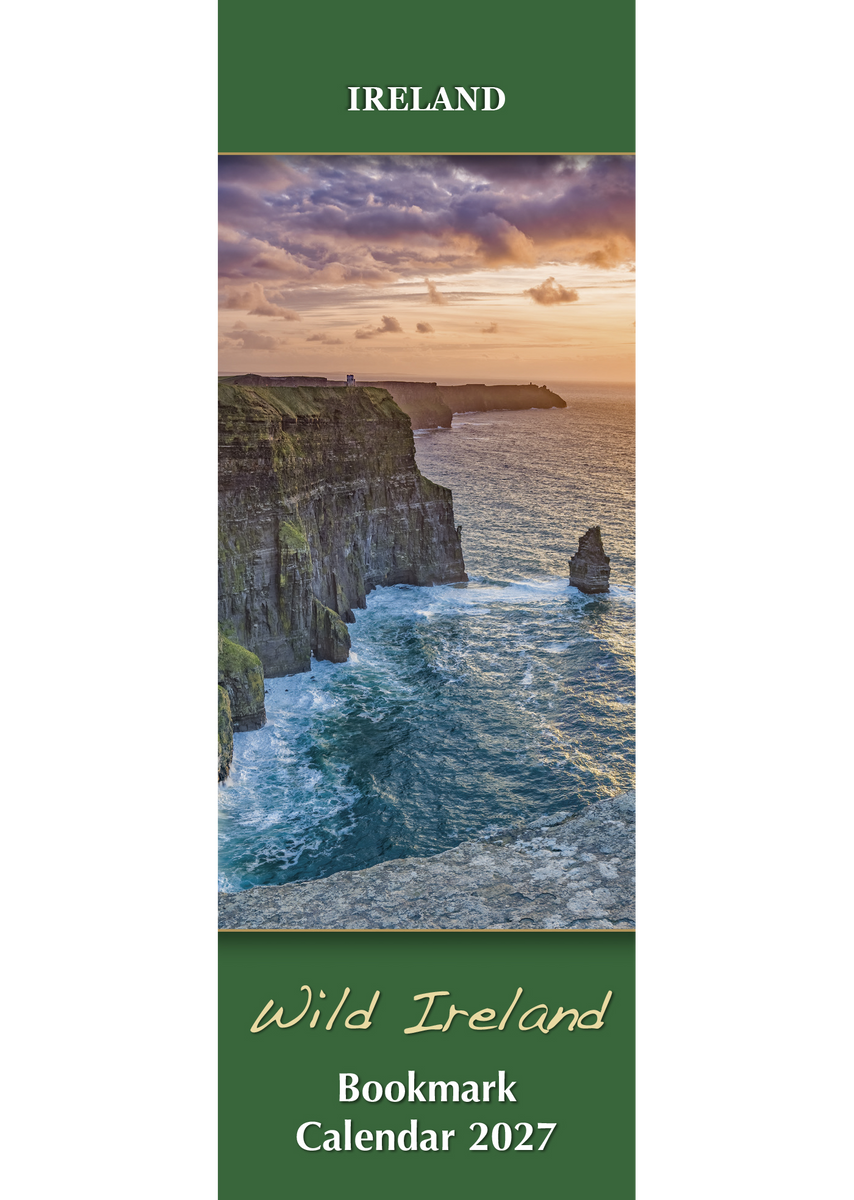 Wild Ireland Bookmark Calendar 2027 – Real Ireland - Picture Press