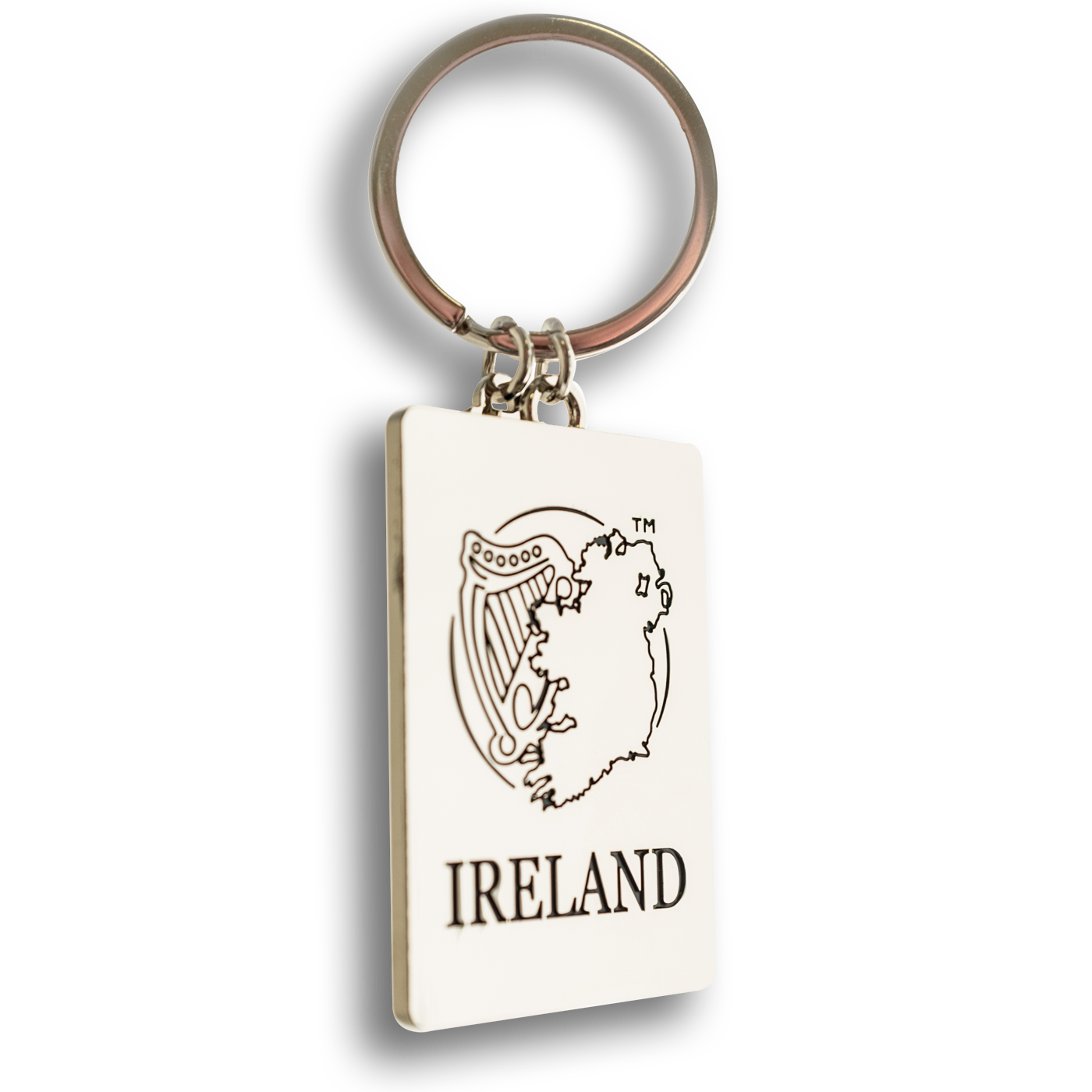 Key Pak Ireland Key Ring - Irish Harp – Real Ireland - Picture Press