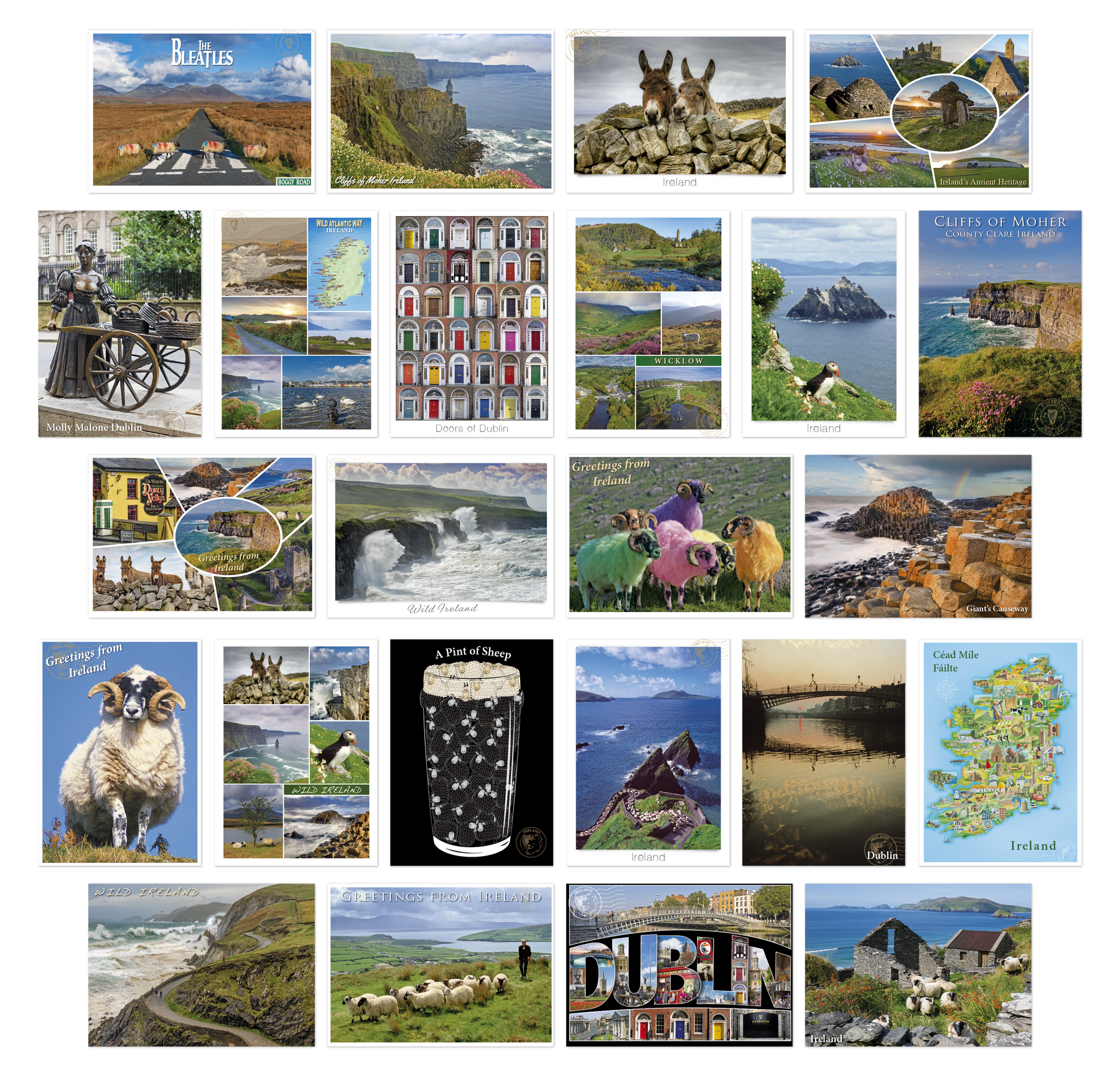 Real Ireland Postcard Selection – Real Ireland - Picture Press