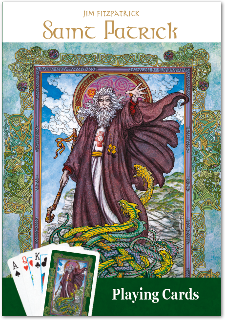 Saint Patrick Playing Cards - Single Image – Real Ireland - Picture Press